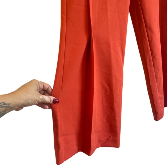 Gibson Latimer Center Seam Wide Leg Slacks - Picture 2 of 6